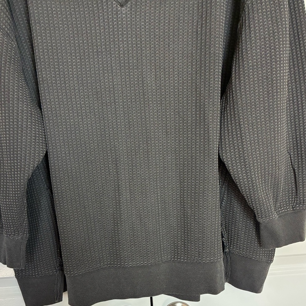 Torrid Charcoal V-Neck Relaxed Top with comfortable material NWT size 2X - Picture 9 of 16